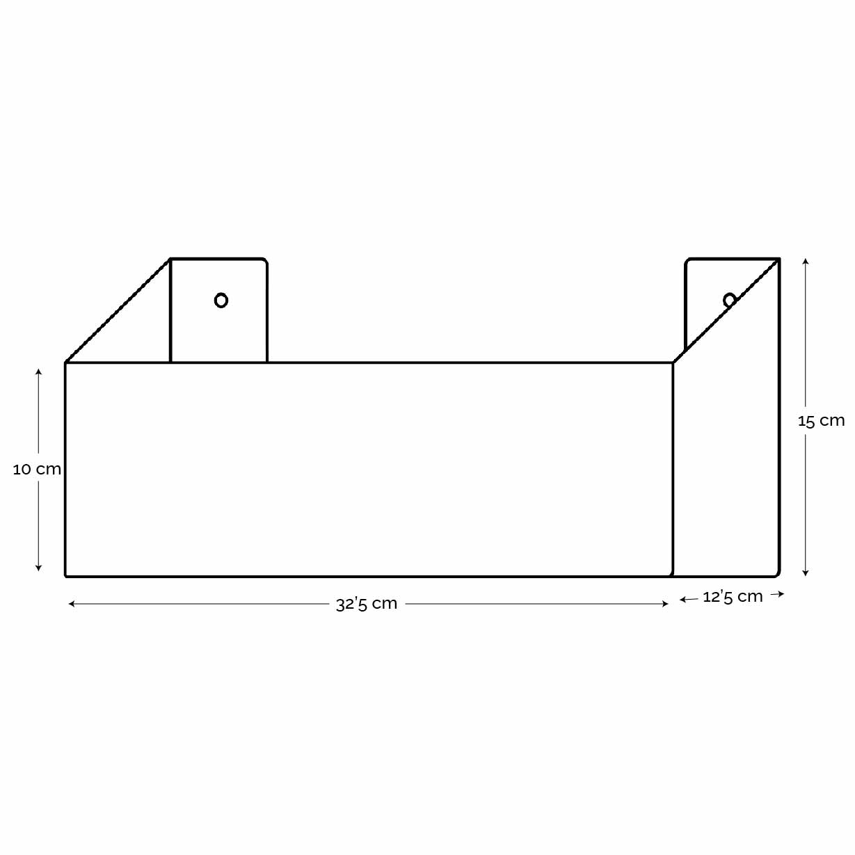 Prestatge per a Vinilos Groove