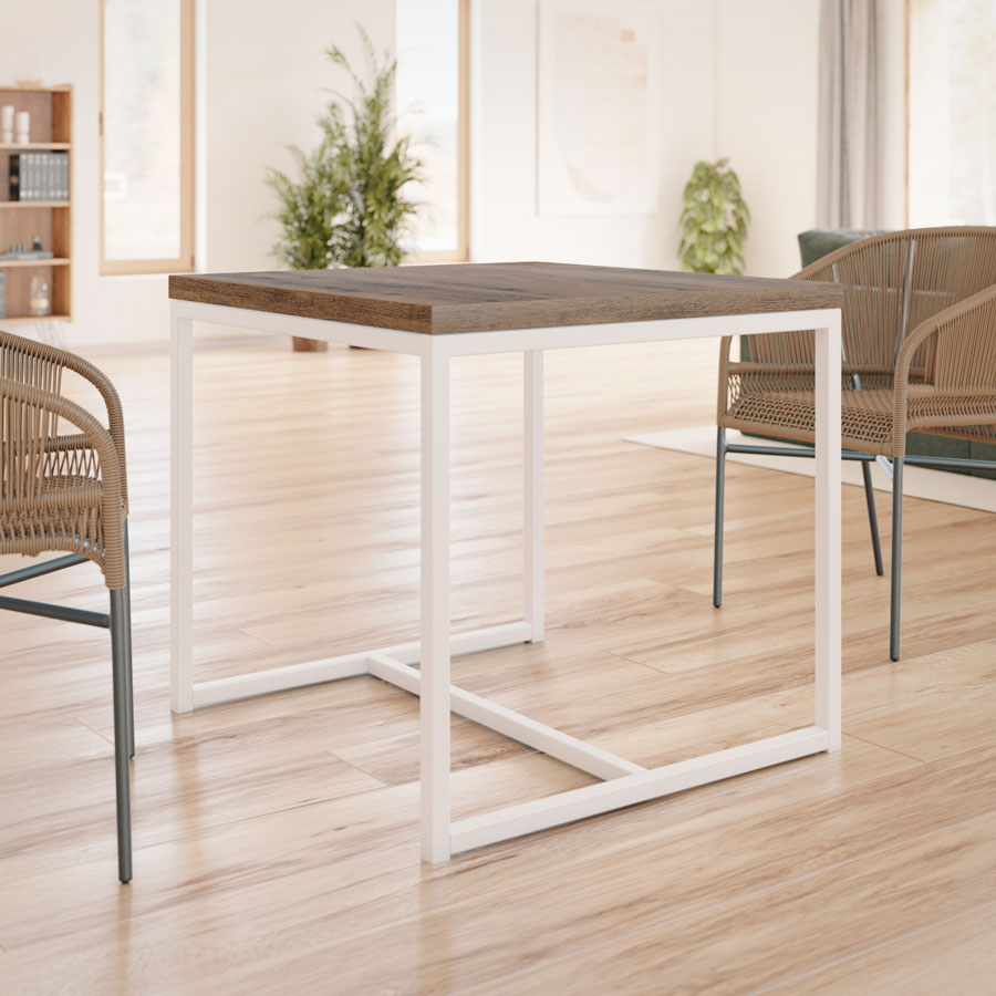 Taula de Menjador Malva 80x80 cm