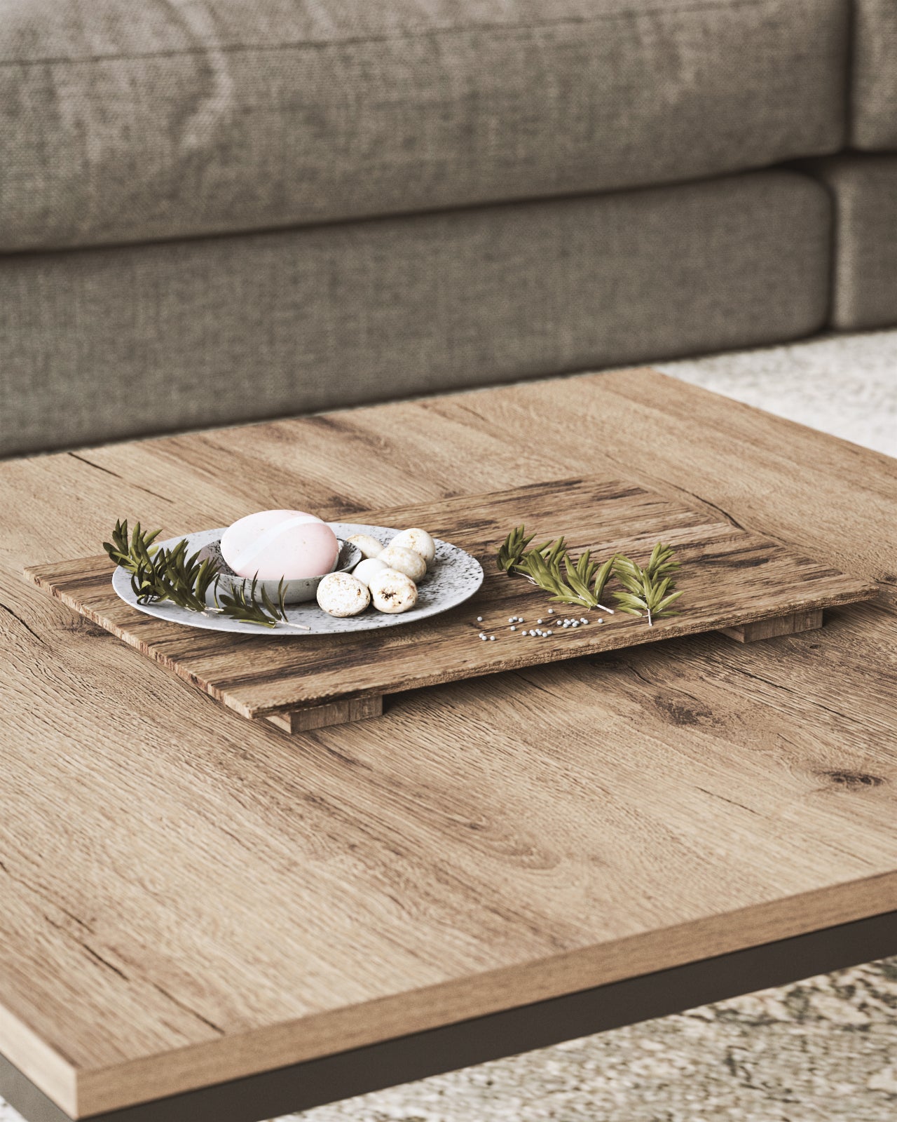 Taula de Centre Casta 80x80 cm