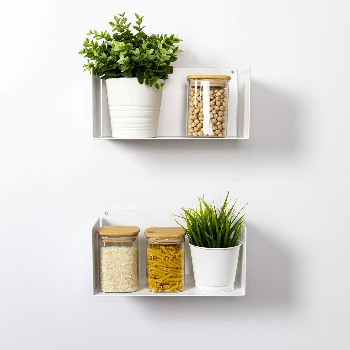 Joc de 6 - Prestatge per a cuina Alysa 30cm