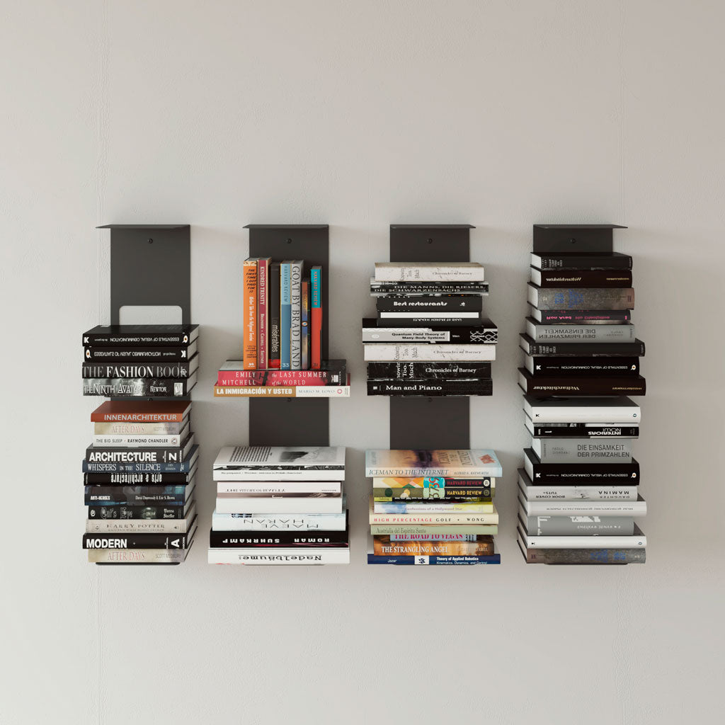 Juego 4 - Estantes para libros Vertical Alysa