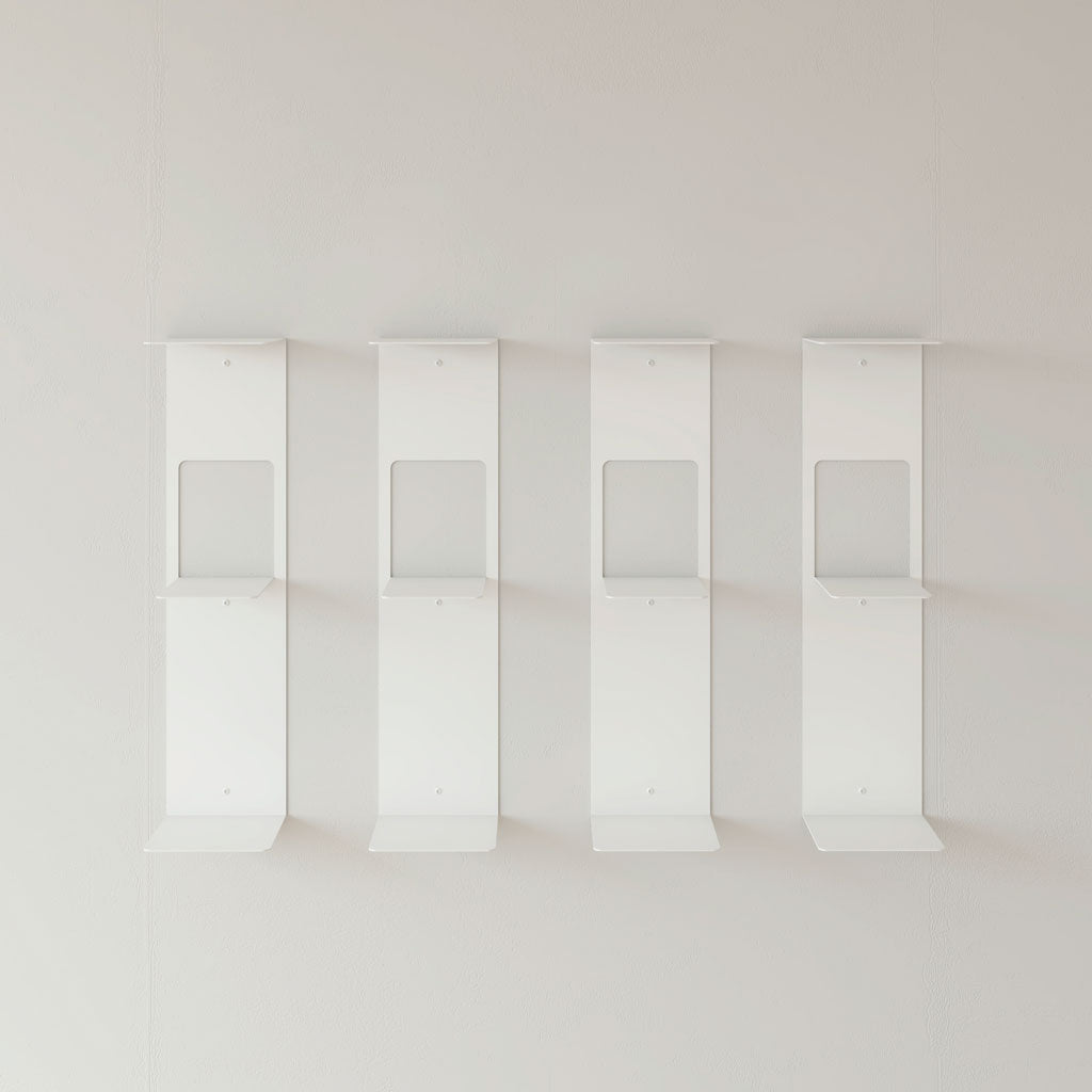 Juego 4 - Estantes para libros Vertical Alysa