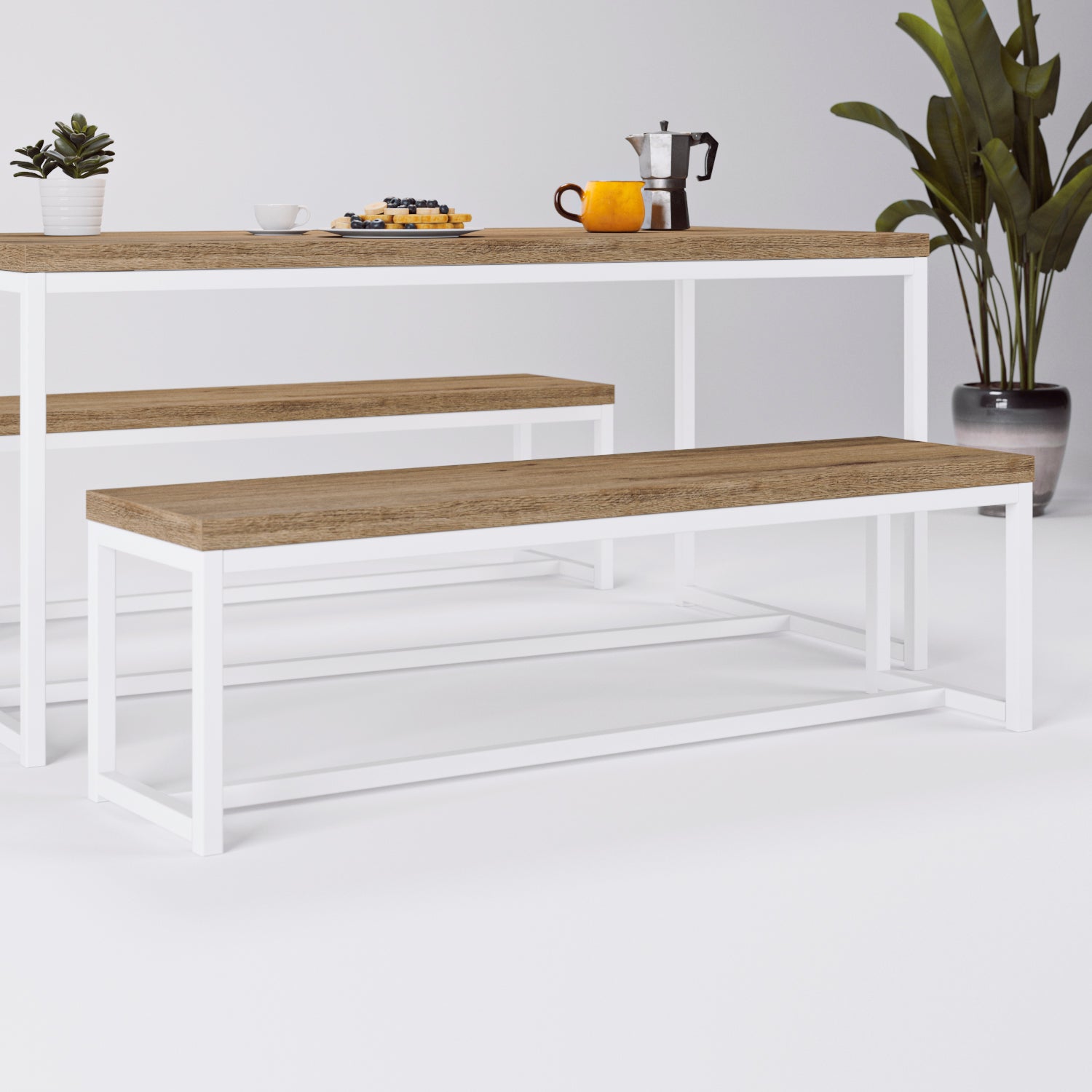 Taula de Menjador Malva 160x80 cm