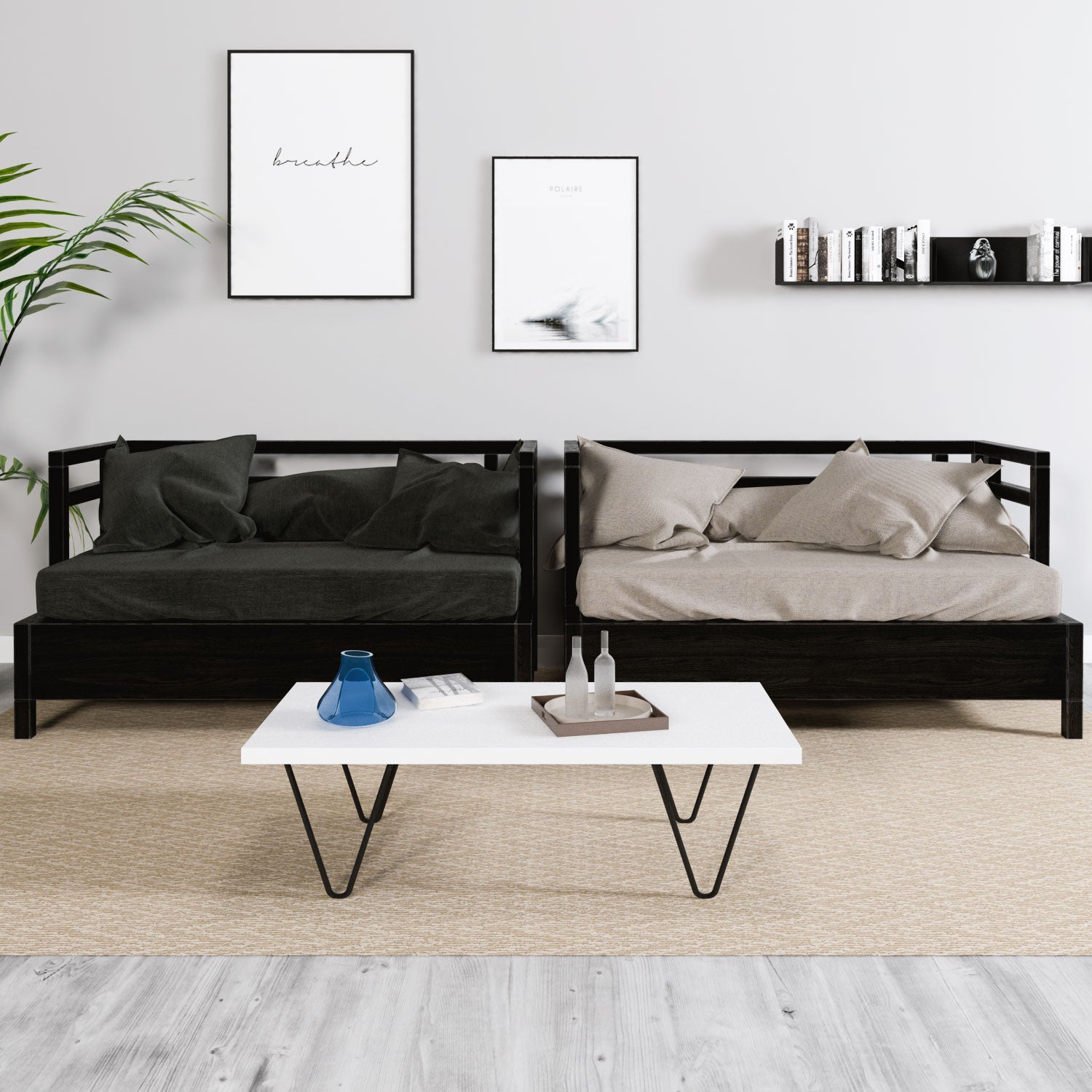 Mesa de Centro Vasili 110x55 cm